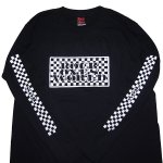 画像3: ROCK ONE'S　WORLD　ロックワンズワールド　ROW CHECKER L/S TEE (3)