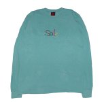 画像1: ROCK ONE'S WORLD　ロックワンズワールド　Soilz emb L/S TEE (1)