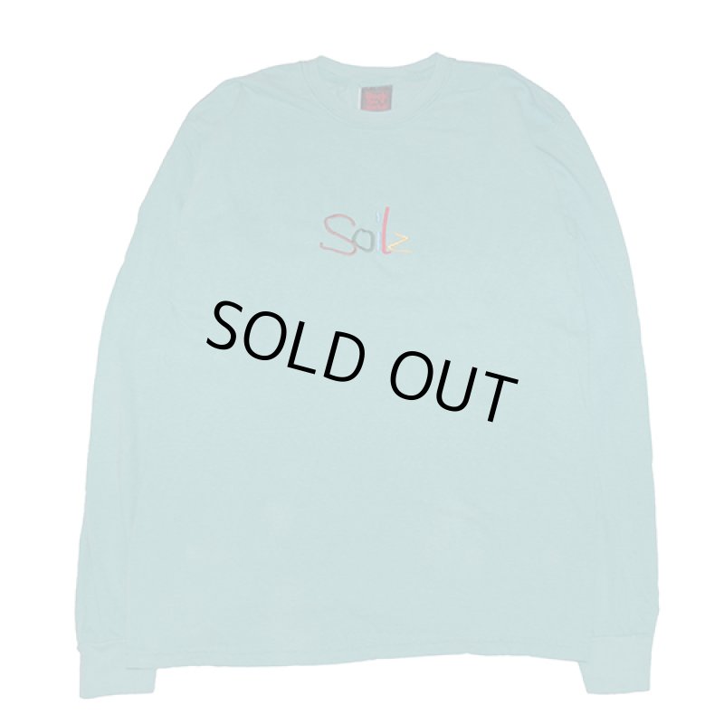 画像1: ROCK ONE'S WORLD　ロックワンズワールド　Soilz emb L/S TEE (1)