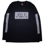 画像1: ROCK ONE'S　WORLD　ロックワンズワールド　ROW CHECKER L/S TEE (1)