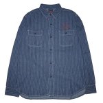 画像1: ROCK ONE'S WORLD　ロックワンズワールド　ROW DENIM SHIRTS (1)